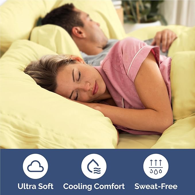 Cooling Bed Sheet Set - Full - 4 Piece
