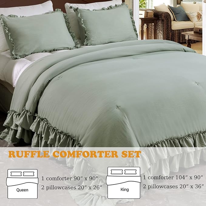 Comforter Set - Queen - 3 Piece