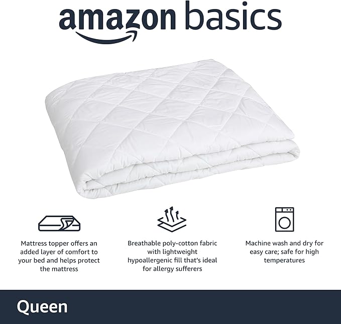 Hypoallergenic Mattress Pad - Queen