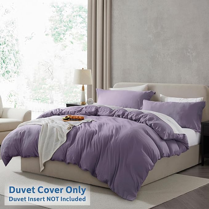 Duvet Cover Set - King - 104 x 90 in - 3 Piece