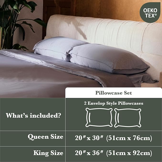 Cooling Pillowcase Set - Queen