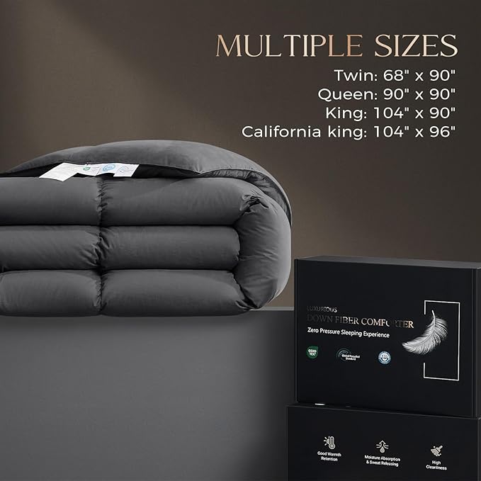 Duvets Down Comforter - Twin