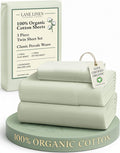 Linen Bed Sheet Set - Twin - 3 Piece