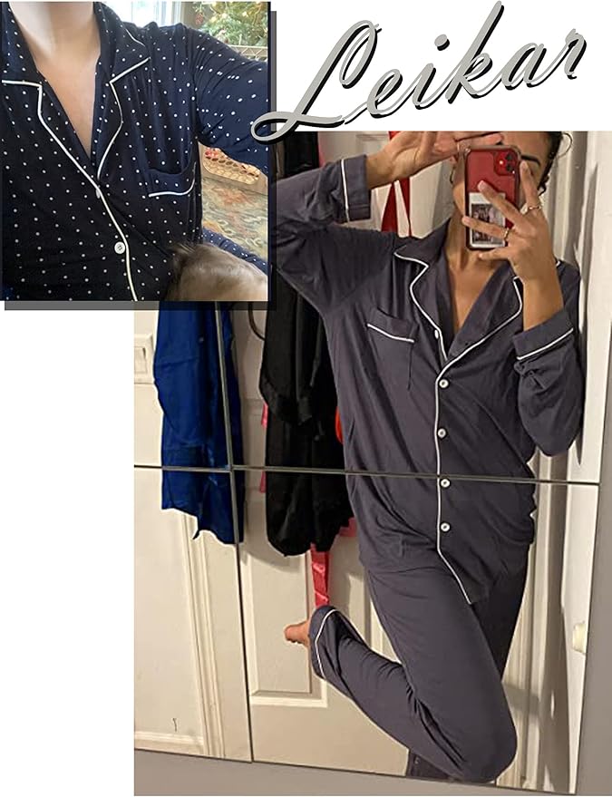 Women's Pants Pajama Set - Long Sleeve - 2 Piece