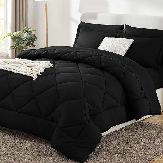 Down Alternative Comforter Set - Full - 7 Piece