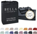 Bamboo Cooling Bed Sheet Set - Twin - 18 in Deep Pocket