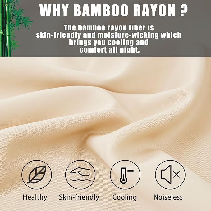 Bamboo Cooling Pillowcase - 20 x 54 in