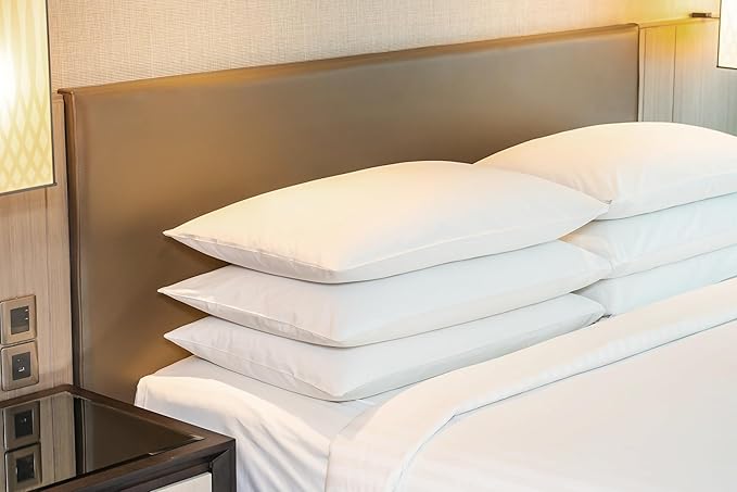 100% Cotton Bed Pillow - Standard - 2 Pack