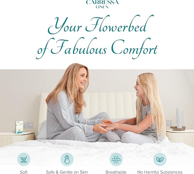 Linen Cooling Pillowcase Set - Queen - 2 Piece
