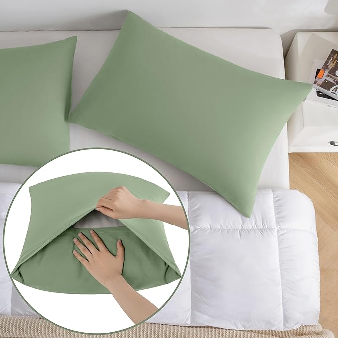 Pillowcase Set - King - 20 x 36 in - 2 Piece