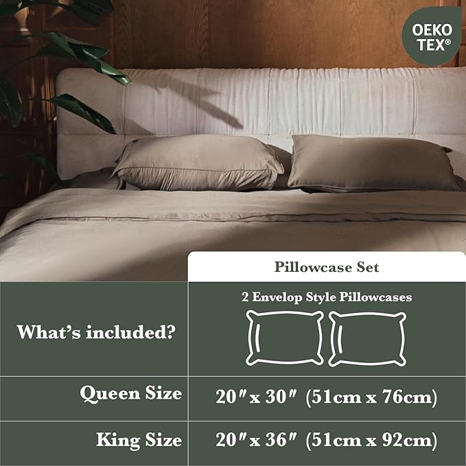 Cooling Pillowcase Set - King