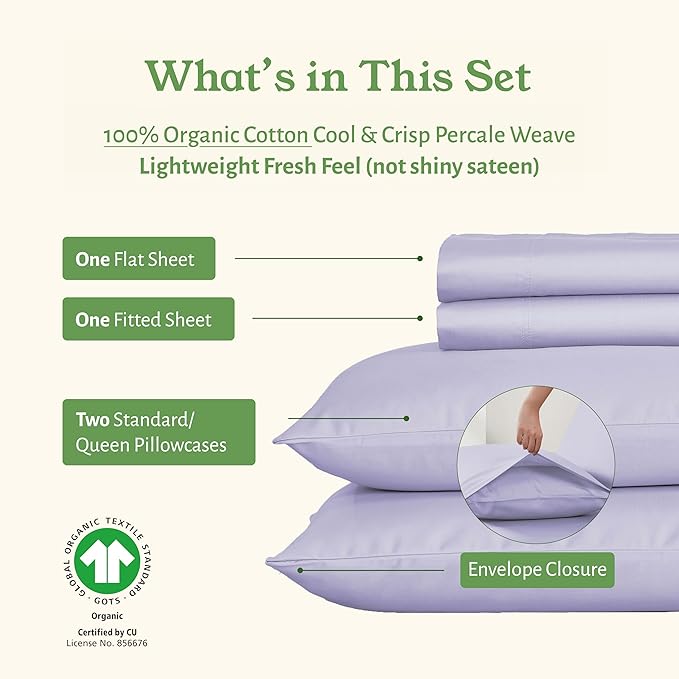 Bed Sheet Set - Queen - 4 Piece