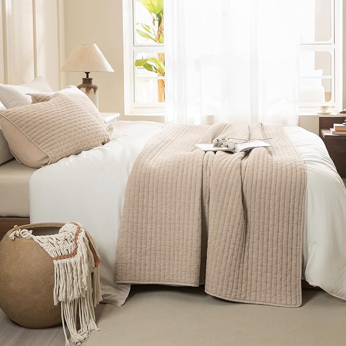 100% Cotton Bedding Set - California King - 3 Piece