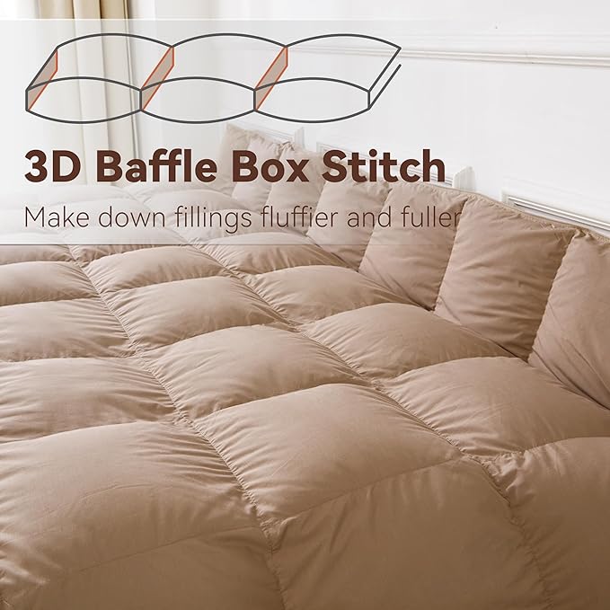 Duvets Down Comforter - Queen