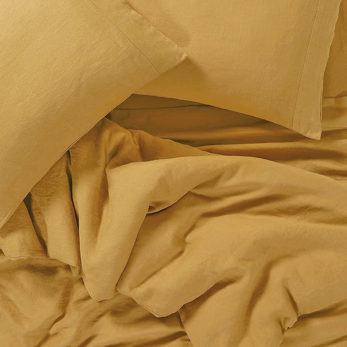 Linen Cooling Duvet Cover Set - Queen