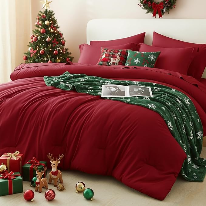 Down Alternative Comforter Set - Queen - 7 Piece