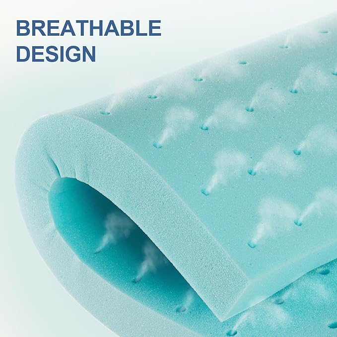 Memory Foam Mattress Topper - King
