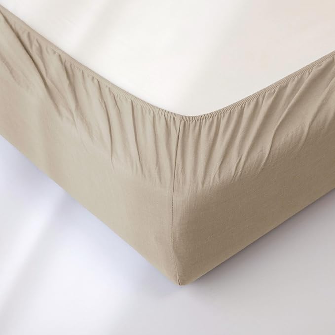 Linen Bed Sheet Set - Full - 3 Piece