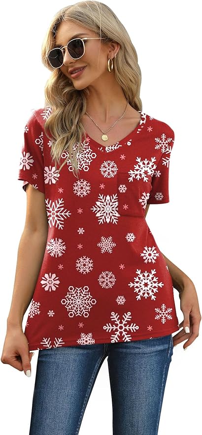 Women's Pajama Set - Short Sleeve - 2 Piece