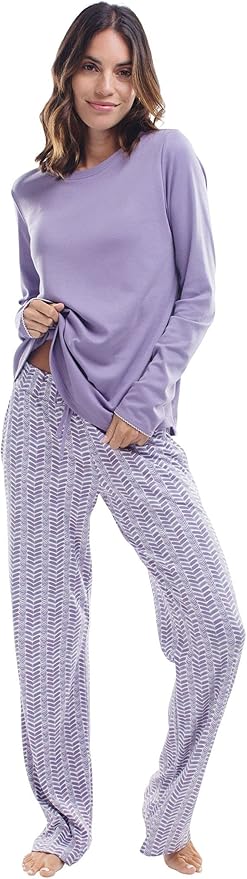 Women's Pajama Set - Long Sleeve - 2 Piece