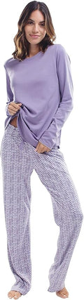 Women's Pajama Set - Long Sleeve - 2 Piece