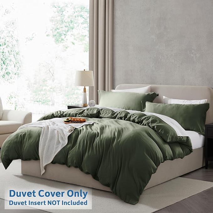 Duvet Cover Set - California King - 104 x 98 in - 3 Piece