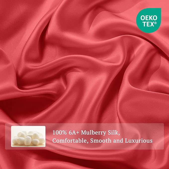 Mulberry Silk Cooling Duvet Cover - Full