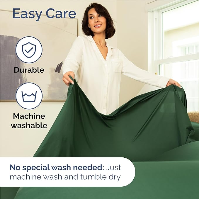 Cooling Bed Sheet Set - Full - 16 in Deep Pocket - 6 Piece