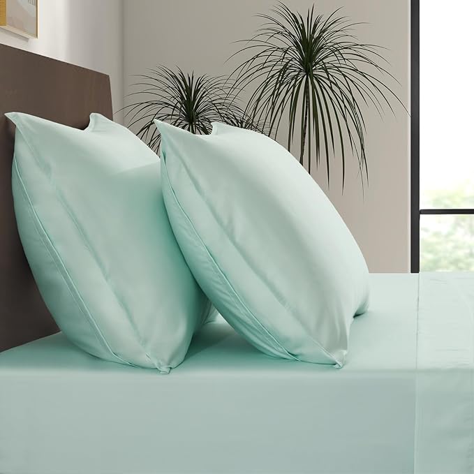 Bamboo Cooling Pillowcase Set - Queen - 2 Piece