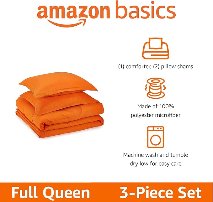 Microfiber Comforter Set - Queen - 3 Piece