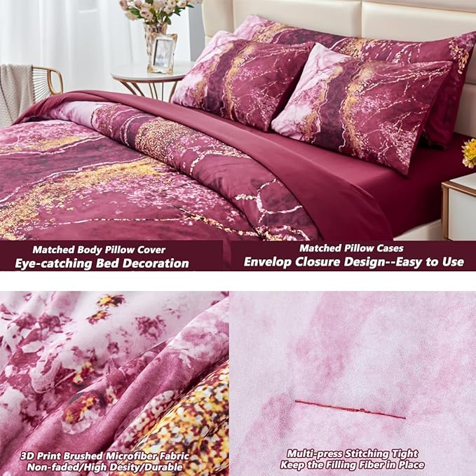 Comforter Set - Full - 6 Piece