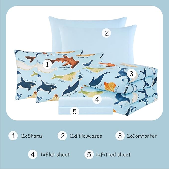 Comforter Set - Full - 7 Piece