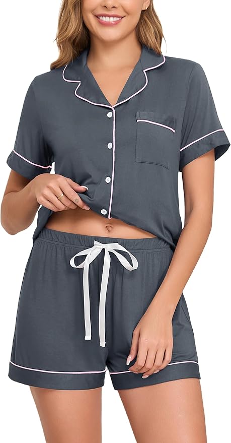 Pajama Set - Short Sleeve - 2 Piece