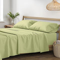 Linen Cooling Bed Sheet Set - Queen - 17 in Deep Pocket - 4 Piece