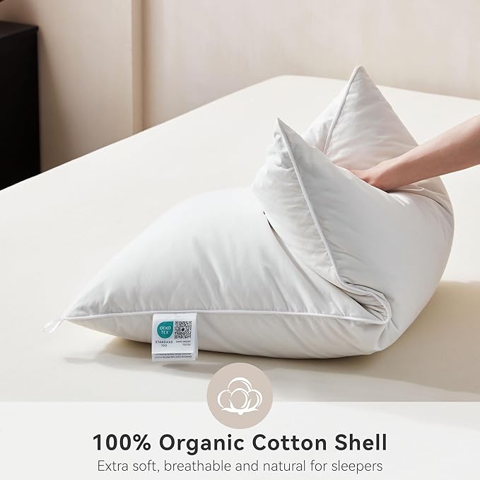 Bed Pillow - King - 2 Pack