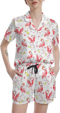 Women's Pajama Set - Short Sleeve - 2 Piece