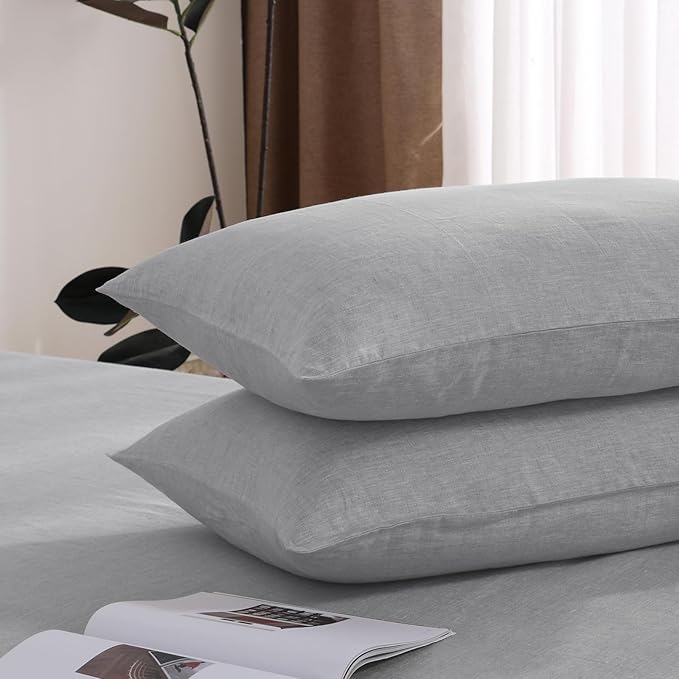 Linen Pillowcase Set - 2 Piece
