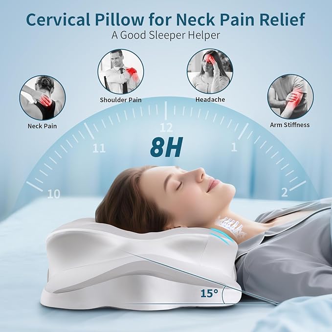 Memory Foam Bed Pillow