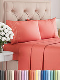 Cooling Bed Sheet Set - King - 4 Piece