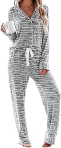 Women's Pajama Set - Long Sleeve - 2 Piece