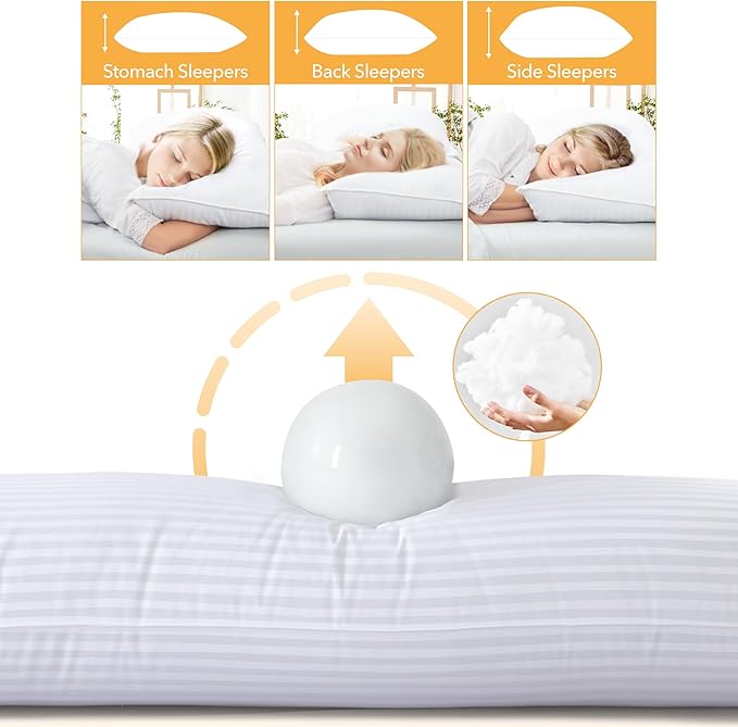 Microfiber Cooling Body Pillow