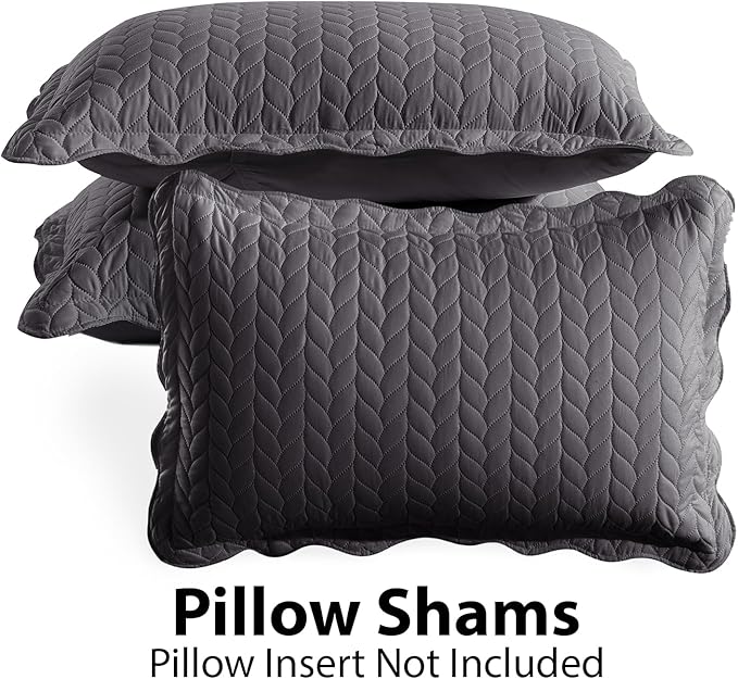 Microfiber Quilt Set - King - 8 Pack