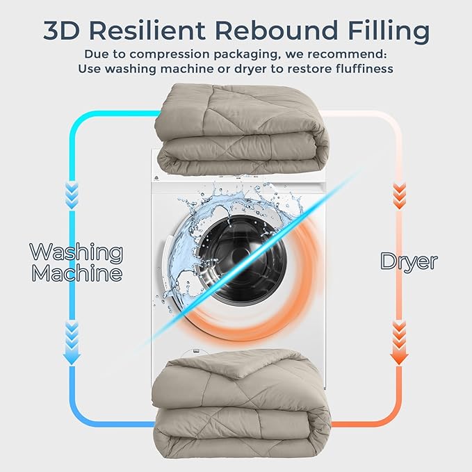 Comforter Set - King - 7 Piece