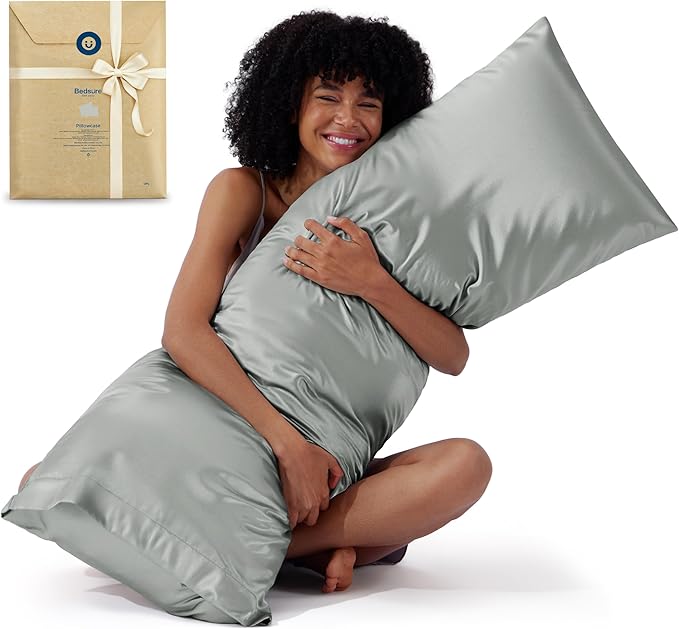 Satin Cooling Pillowcase - 20 x 54 in