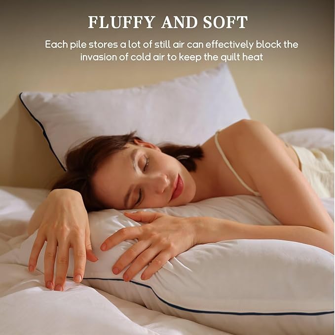 Bed Pillow - King - 4 Piece