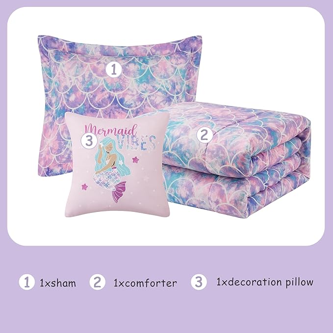 Comforter Set - Twin XL - 3 Piece