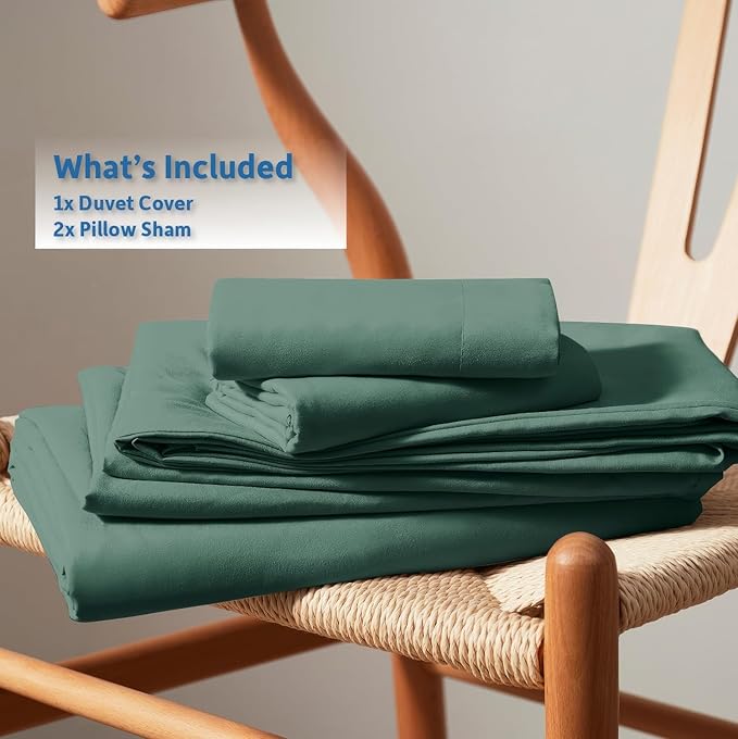 Duvet Cover Set - California King - 104 x 98 in - 3 Piece