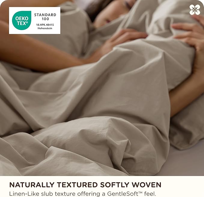 100% Cotton Duvet Cover Set - Queen