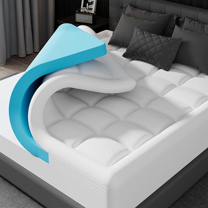 Memory Foam Mattress Topper - Queen