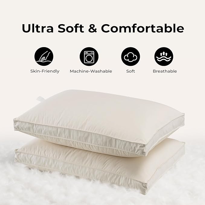 Bed Pillow - Standard - 2 Piece